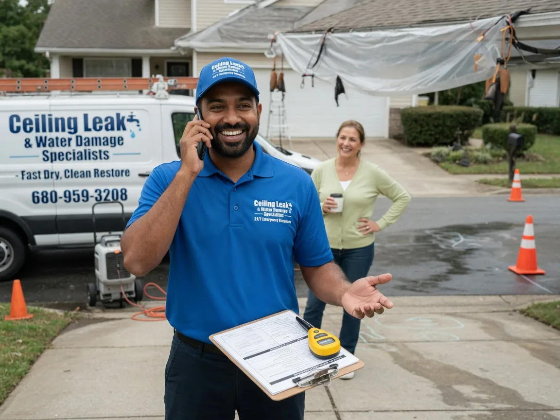 Ceiling Leak Cleanup Rocky Face, GA FAQs